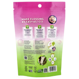 RADIUS, Kids, EcoFlex Floss, жевательная резинка, 50 зубочисток для компостирования