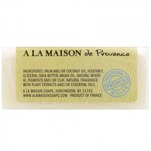 A La Maison de Provence, Кусковое мыло для рук и тела, свежая морская соль, 100 г