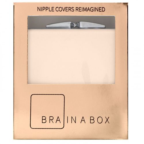 Bra in a Box, Luxe Box with Nipcos, Light, 1 Pair