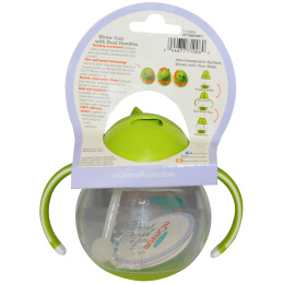 Lansinoh, mOmma, чашка с соломинкой и двумя ручками, 1 чашка, 8,4 унции (250 мл)