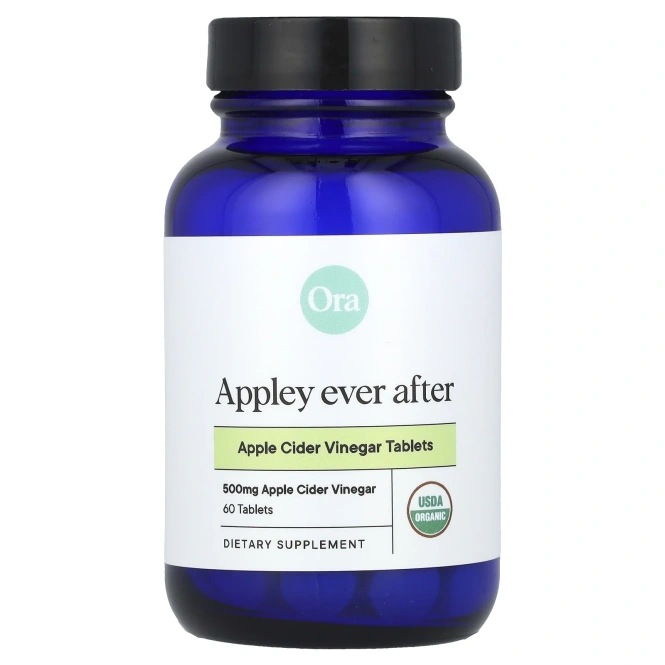 Ora, Appley Ever After, яблочный уксус, 60 таблеток