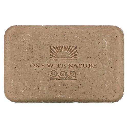 One with Nature, Triple Milled Mineral Soap Bar, Dead Sea Mud, Fragrance-Free, 7 oz (200 g)