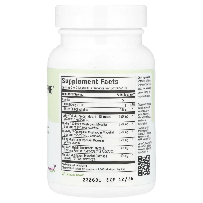 Maxi Health, Maxi Mushroom Supreme ™, 60 капсул