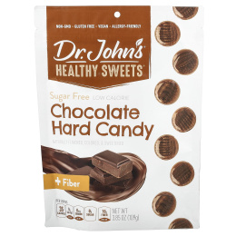 Dr. John's Healthy Sweets, шоколадные конфеты, с клетчаткой, без сахара, 109 г (3,85 унции)