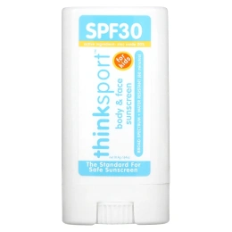 Think, Thinksport, Face & Body, Sunscreen Stick, For Kids, SPF 30, 64 oz (18.4 g)