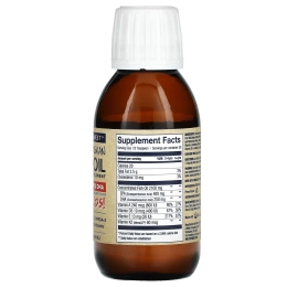 Wiley's Finest, Аляскинский рыбий жир, ДГК для малышей c натуральным вкусом клубники и арбуза, 650 мг, 4.23 жид.унции(125 мл)