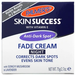 Palmer's, Skin Success with Vitamin E, Крем против исчезновения темных пятен, ночной, 2,7 унции (75 г)