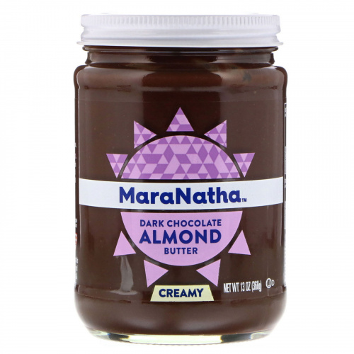 MaraNatha, Dark Chocolate Almond Butter, Creamy, 13 oz (368 g)