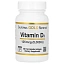 California Gold Nutrition, витамин D3, 125 мкг (5000 МЕ), 90 капсул из рыбьего желатина