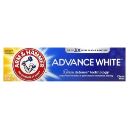 Arm & Hammer, Advance White, высокоэффективная отбеливающая зубная паста, чистый аромат мяты, 4,3 унции (121 г)
