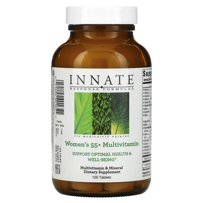 Innate Response Formulas, Мультивитаминный комплекс для женщин 55+, 120 таблеток