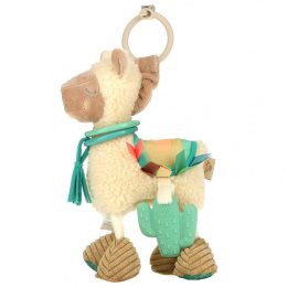 Itzy Ritzy, Link & Love, Activity Plush с силиконовым прорезывателем, от 0 месяцев, Llama, 1 прорезыватель