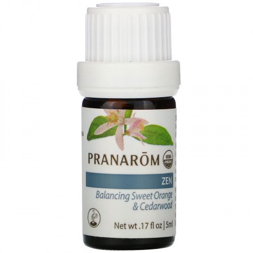 Pranarom, Essential Oil, Diffusion Blend, Zen, .17 fl oz (5 ml)