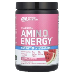 Optimum Nutrition, Essential Amino Energy + электролиты, арбузный взрыв, 10,05 унц. (285 г)