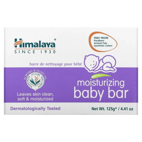 Himalaya, Увлажняющее детское мыло, 4,41 унц. (125 г)