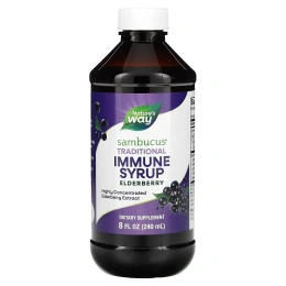 Nature's Way, стандартизированный экстракт бузины, оригинальный сироп, 240 мл (8 жидк. унций)