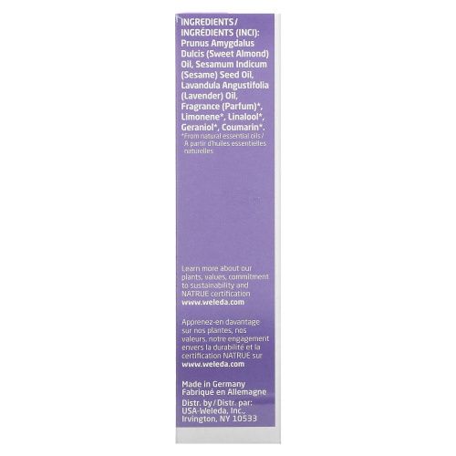Weleda, Relaxing Body & Beauty Oil, Lavender Extracts, 3.4 fl oz (100 ml)