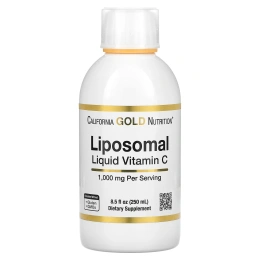 California Gold Nutrition, липосомальный жидкий витамин C, с нейтральным вкусом, 1000 мг, 250 мл (8,5 жидк. унции)