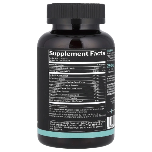 Rule One Proteins, Lean ™, коррекция веса без стимуляции, 60 капсул