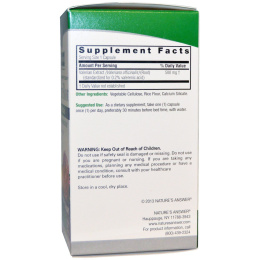 Nature's Answer, Стандартизарованный экстракт корня валерьяны, 90 растительных капсул