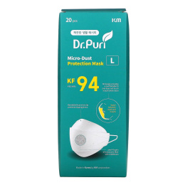 Dr. Puri, одноразовая маска KF94 (N95 / KN95 / FFP2), 20 штук