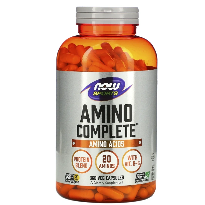 NOW Sports Amino Complete, 360 капсул