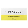 Idealove, Гидрогелевые патчи для глаз с золотом, 60 патчей