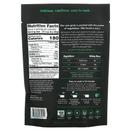 Rightrice, Сделано из овощей, чеснок и травы, 198 г (7 унций)