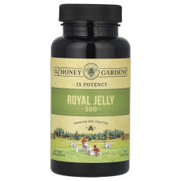 Honey Gardens, маточное молочко 500, 60 капсул