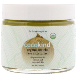 Cocokind, Органический увлажняющий крем для лица с маття, 2 унции (60 мл)
