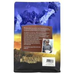 Mt. Whitney Coffee Roasters, Organic Ethiopia Guji, кофе в зернах, средней обжарки, 340 г (12 унций)