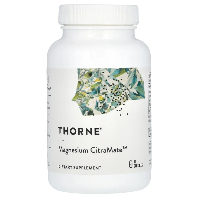 Thorne Research, Magnesium Citramate, 90 капсул