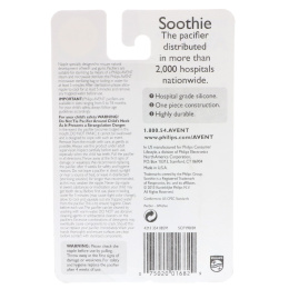 Philips Avent, Пустышка, Зеленая, 0-3 месяца, Упаковка из 2 штук