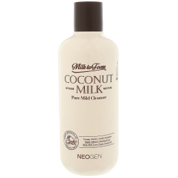 Neogen, Milk to Foam Coconut Milk, Pure Mild Cleanser, 9.9 fl oz (300 ml)
