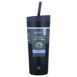 Blender Bottle, Шейкер стакан 2 в 1, Midnight, 710 мл (24 унции)