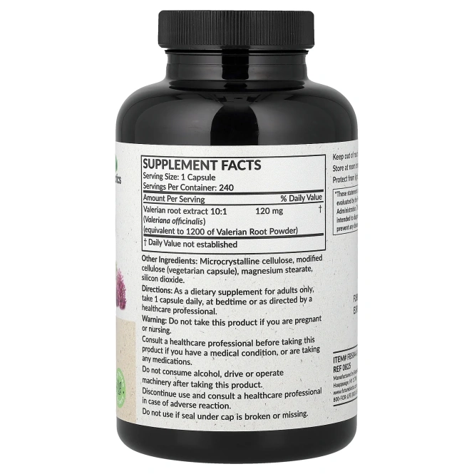 Futurebiotics, корень валерианы, 240 вегетарианских капсул