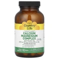 Country Life, Кальцие-магниевый комплекс, с витамином D3, 90 таблеток