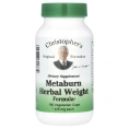 Christopher's Original Formulas, Metaburn Herbal Weight Formula, 1275 мг, 100 вегетарианских капсул (425 мг на капсулу)