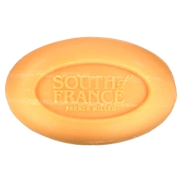 South of France, Цветочный мед флердоранж, Французское пилированное мыло с органическим маслом ши, 6 унций (170 г)