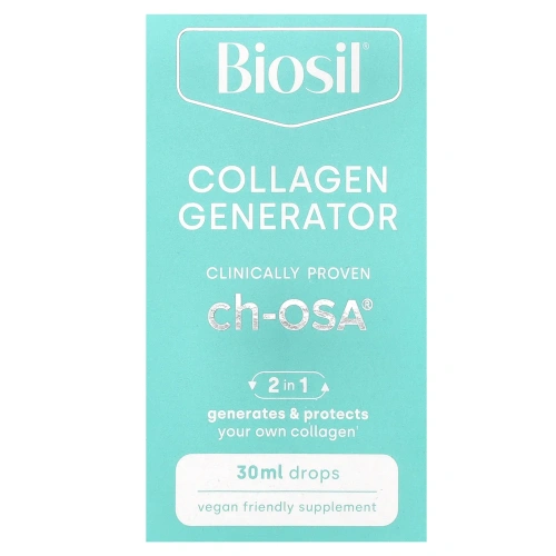 Средство для выработки коллагена BioSil Natural Factors, Жидкость 30 мл