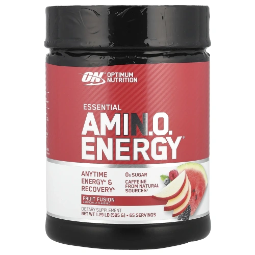 Optimum Nutrition, Энергия незаменимых аминокислот с фруктовым вкусом, 585г