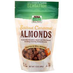 Now Foods Соленая карамель с миндалем 12 унций
