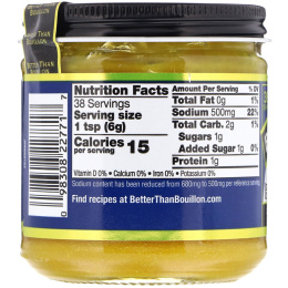 Better Than Bouillon, Основа с жареной курочкой, Сниженное содержание натрия, 8 унц. (227 г)