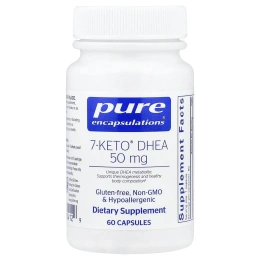 Pure Encapsulations, 7-Keto® DHEA, 50 mg, 60 Capsules