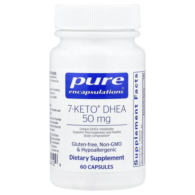 Pure Encapsulations, 7-Keto® DHEA, 50 mg, 60 Capsules