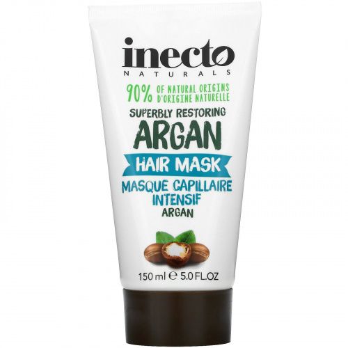 Inecto, Superbly Restoring Argan, Hair Mask, 5.0 fl oz (150 ml)