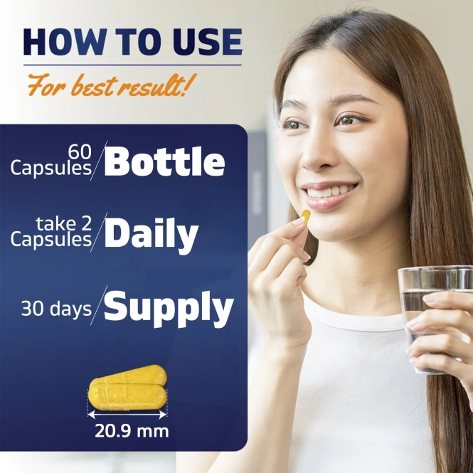 Vitamatic, НАДН, 60 капсул