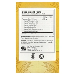 Yogi Tea, Cosy Cardamom Immune + SleepTea, без кофеина, 16 чайных пакетиков, 32 г (1,12 унции)