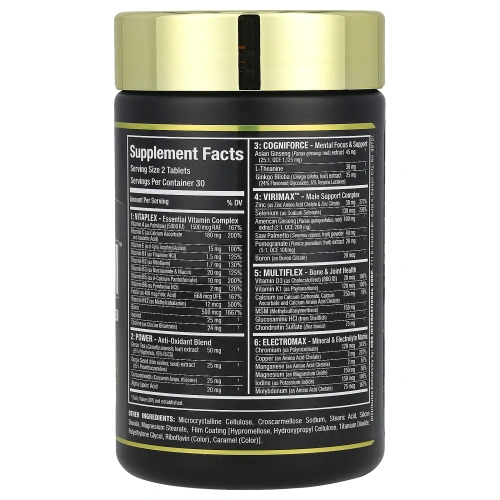 ALLMAX Nutrition, Premium Vitaform, Performance MultiVitamin, 30-дневный мультивитаминный комплекс для мужчин, 60 таблеток