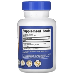 Nutricost, астаксантин, 4 мг, 120 капсул